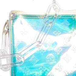 Pre Owned Louis Vuitton Monogram Prism Keepall Bandouliere 50 Bag