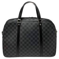 Pre Owned Louis Vuitton Damier Graphite Canvas Jorn Bag