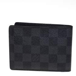 Pre Owned Louis Vuitton Damier Graphite Canvas Multiple Bifold Wallet