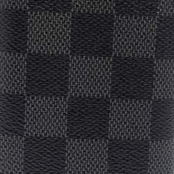 Pre Owned Louis Vuitton Damier Graphite Canvas Long Bifold Wallet