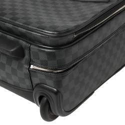 مملوكة مسبقًا Louis Vuitton Damier Graphite Canvas Pilot Case Luggage