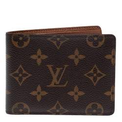 Pre Owned Louis Vuitton Monogram Canvas Multiple Wallet