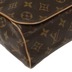 Pre Owned Louis Vuitton Monogram Canvas Abbesses Messenger Bag