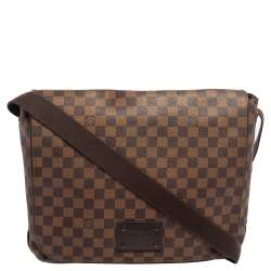 Louis Vuitton Damier Ebene Brooklyn PM, Luxury, Bags & Wallets on