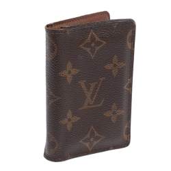 Pre Owned مفكرة جيب لوي فيتون كانفاس مونوغرامية