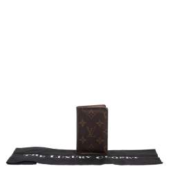 Pre Owned مفكرة جيب لوي فيتون كانفاس مونوغرامية