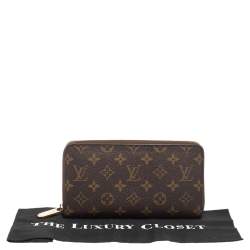 Pre Owned Louis Vuitton Monogram Canvas Zippy Organizer