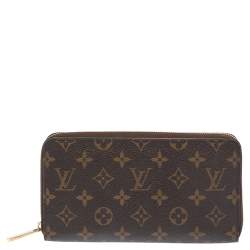 Pre Owned Louis Vuitton Monogram Canvas Zippy Organizer