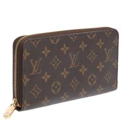 Pre Owned Louis Vuitton Monogram Canvas Zippy Organizer