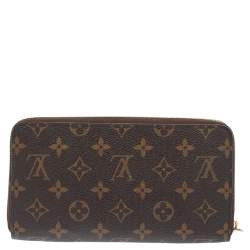 Pre Owned Louis Vuitton Monogram Canvas Zippy Organizer