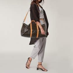 مملوكة مسبقًا حقيبة لوي فيتون كيبال 50 كانفاس مونوغرامي