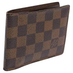 Louis Vuitton Damier Ebene Canvas Multiple Wallet