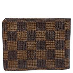 Louis Vuitton Damier Ebene Canvas Multiple Wallet