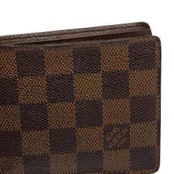 Louis Vuitton Damier Ebene Canvas Multiple Wallet