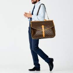 Louis Vuitton Monogram Canvas Sac Chasse Hunting Bag Louis