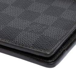 مملوكة مسبقًا Louis Vuitton Damier Graphite Canvas Multiple Bifold Wallet