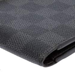 مملوكة مسبقًا Louis Vuitton Damier Graphite Canvas Multiple Bifold Wallet