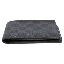 مملوكة مسبقًا Louis Vuitton Damier Graphite Canvas Multiple Bifold Wallet