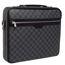 Pre Owned Louis Vuitton Damier Graphite Canvas Sabana Laptop Bag