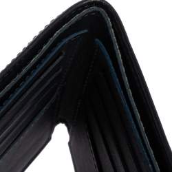 مملوكة مسبقًا محفظة لوي فيتون سليندر جلد إنفيني دامييه أزرق كحلي