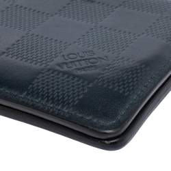 مملوكة مسبقًا محفظة لوي فيتون سليندر جلد إنفيني دامييه أزرق كحلي