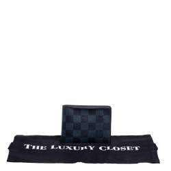 مملوكة مسبقًا محفظة لوي فيتون سلندر كانفاس غرافيتي دامييه