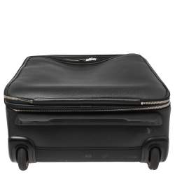 Pre Owned Louis Vuitton Black Taiga Leather Pegase Legere 55 Business Suitcase