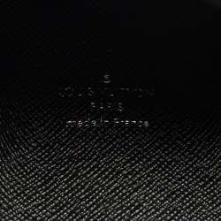 مملوكة مسبقًا محفظة لوي فيتون كانفاس دامييه غرافيت طويلة ثنائية الطي