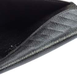 مملوكة مسبقًا محفظة لوي فيتون كانفاس دامييه غرافيت طويلة ثنائية الطي