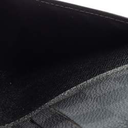 مملوكة مسبقًا محفظة لوي فيتون كانفاس دامييه غرافيت طويلة ثنائية الطي