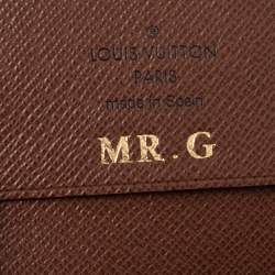مملوكة مسبقًا Louis Vuitton Monogram Canvas Enveloppe Carte de Visite Card Holder