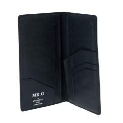 مملوكة م سبقًا محفظة طويلة لوى فيتون جلد تياغا أزرق كحلي  