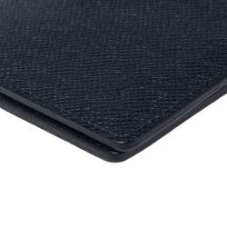 مملوكة مسبقًا محفظة طويلة لوى فيتون جلد تياغا أزرق كحلي  