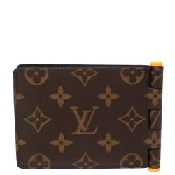 Pre Owned Louis Vuitton Monogram Canvas Hinge Multiple Wallet