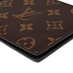 Pre Owned Louis Vuitton Monogram Canvas Hinge Multiple Wallet