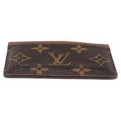 Pre Owned Louis Vuitton Monogram Canvas Card Holder