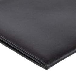 مملوكة مسبقًا حقيبة يد صغيرة للمستندات لوي فيتون بورتفوليو جلد أسود