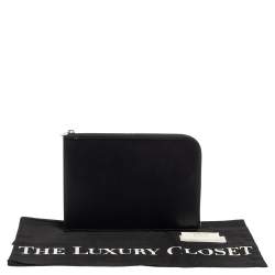 مملوكة مسبقًا حقيبة يد صغيرة للمستندات لوي فيتون بورتفوليو جلد أسود