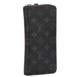 Pre Owned Louis Vuitton Monogram Canvas Brazza Wallet