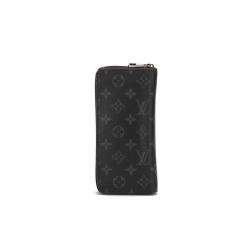 Pre Owned Louis Vuitton Monogram Canvas Brazza Wallet