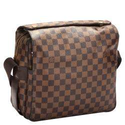 Pre Owned Louis Vuitton Damier Ebene Canvas Naviglio Bag