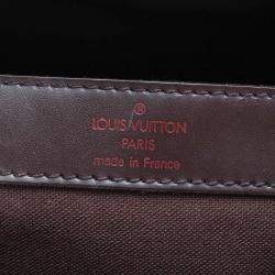 Pre Owned Louis Vuitton Damier Ebene Canvas Naviglio Bag