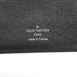 Pre Owned Louis Vuitton black Monogram canvas Eclipse Bifold Wallet