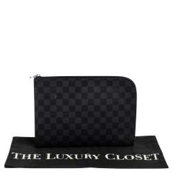 مملوكة مسبقًا Louis Vuitton Damier Graphite Canvas Pochette Jour PM