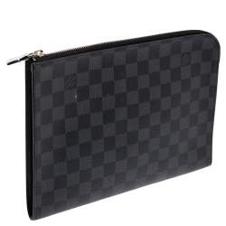 مملوكة مسبقًا Louis Vuitton Damier Graphite Canvas Pochette Jour PM
