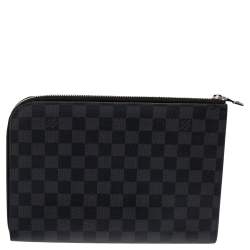 مملوكة مسبقًا Louis Vuitton Damier Graphite Canvas Pochette Jour PM