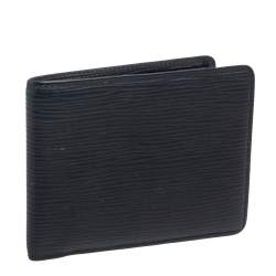 Pre Owned محفظة لوي فيتون جلد إيبى متعدد 