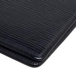 Pre Owned محفظة لوي فيتون جلد إيبى متعدد 