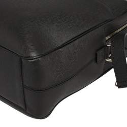 Pre Owned حقيبة مستندات لوي فيتون بورت ديكومينتس جلد تايغا بنفسجي رصاصي