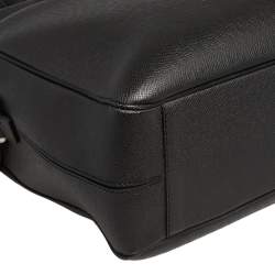 Pre Owned حقيبة مستندات لوي فيتون بورت ديكومينتس جلد تايغا بنفسجي رصاصي